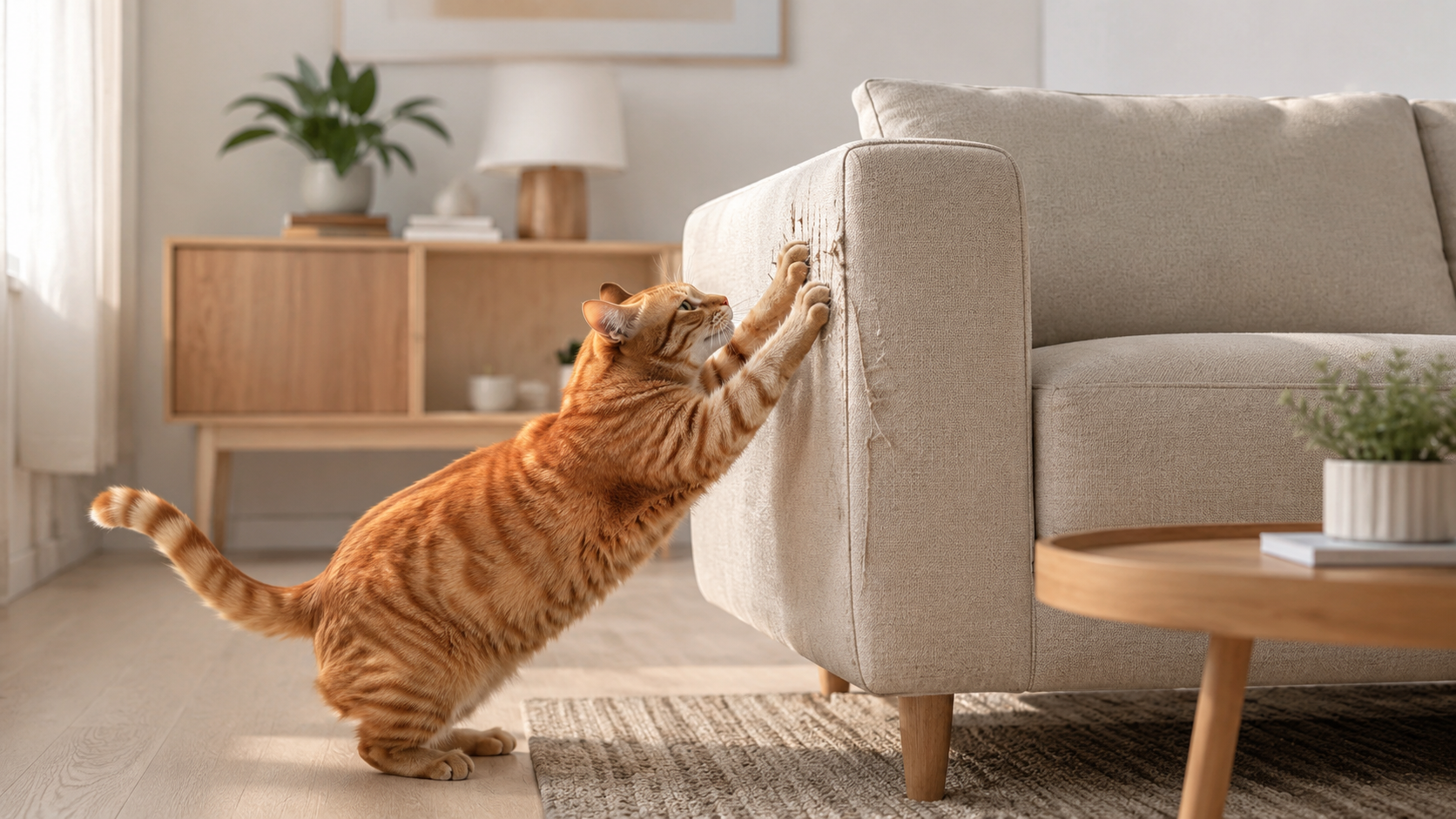 Scratches Furniture Every Single Day